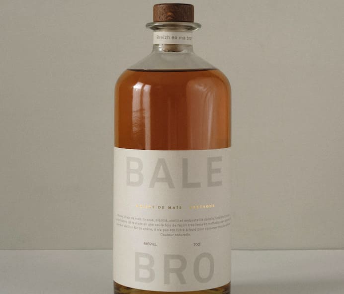 Bouteille whisky Bale Bro